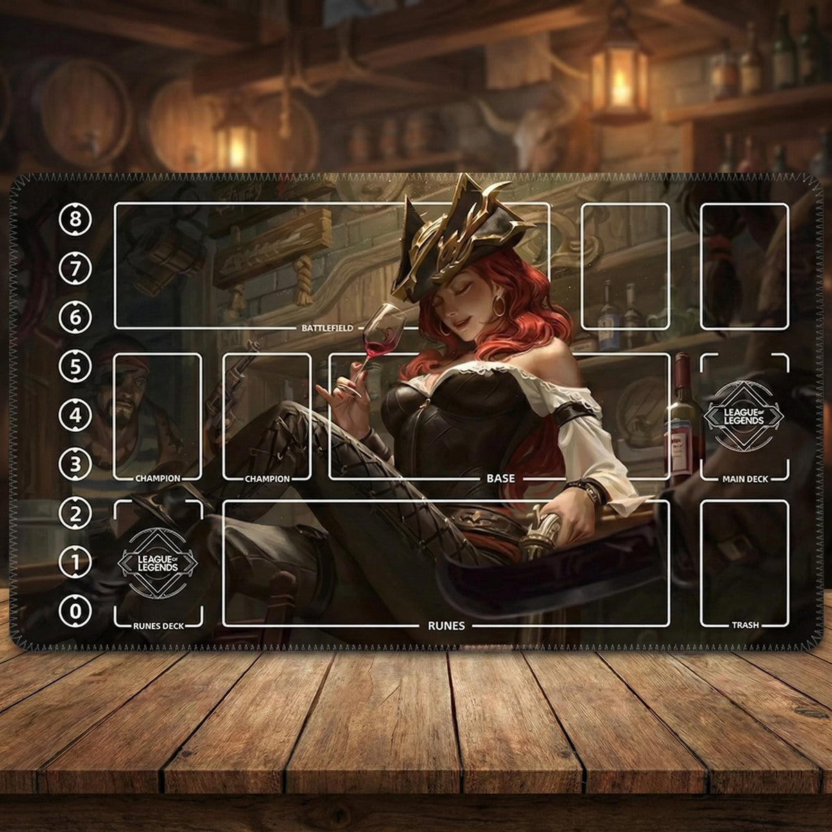 Miss Fortune Riftbound-Spielmatte