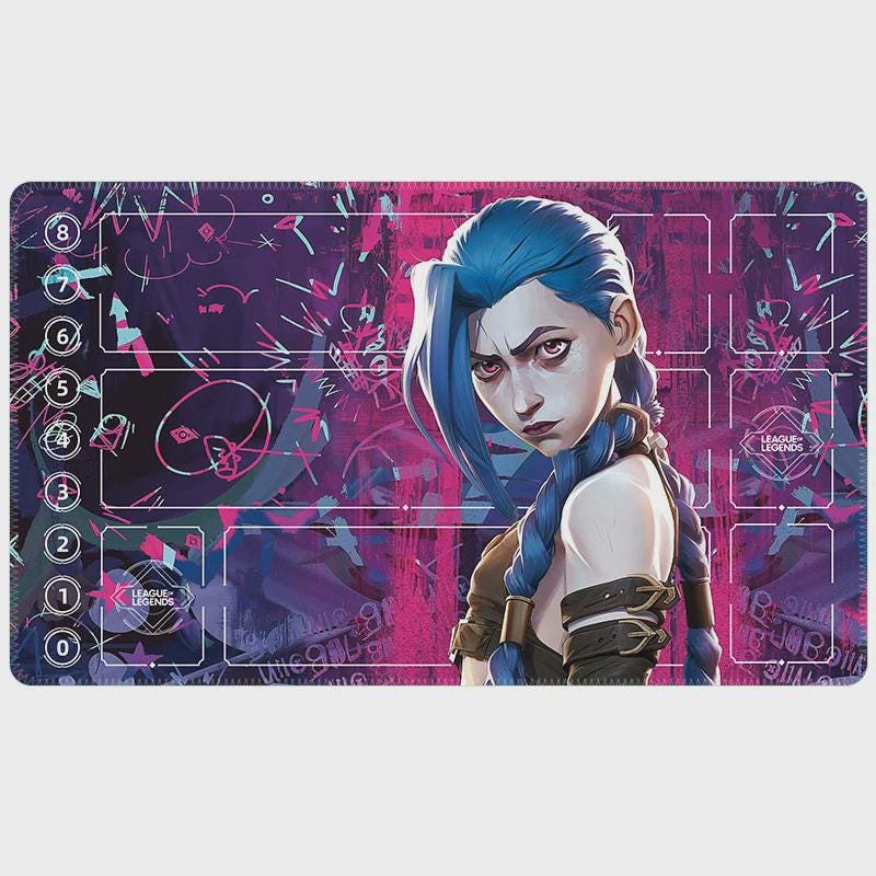 Jinx Arcana Riftbound Spielmatte III