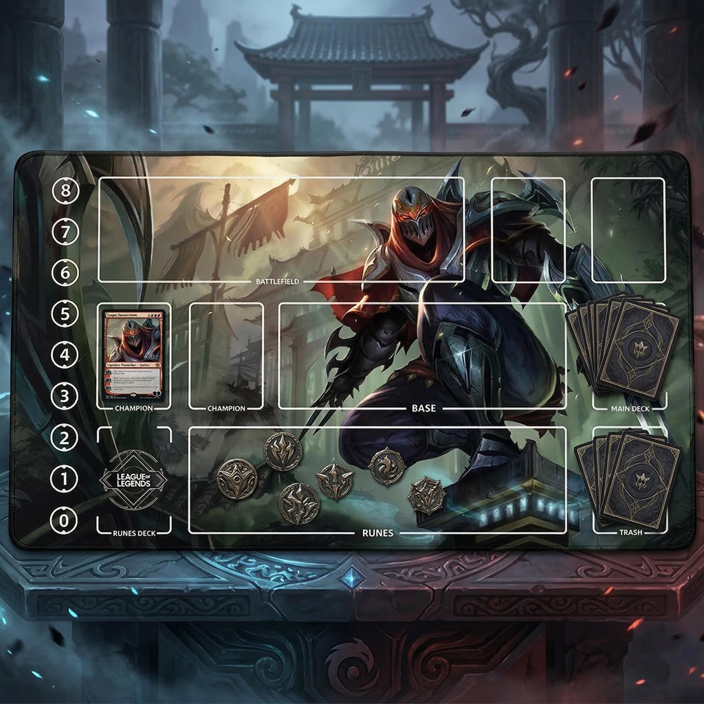 Zed Riftbound Playmat