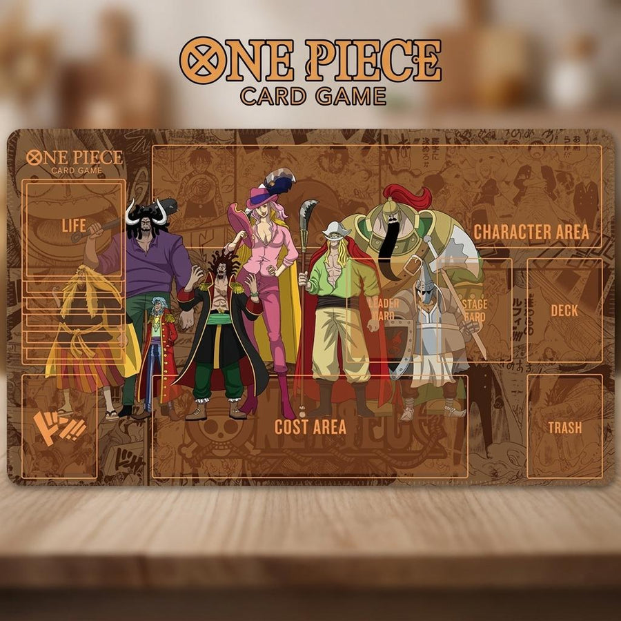 Rocks Pirates Kaido Whitebeard One Piece Playmat