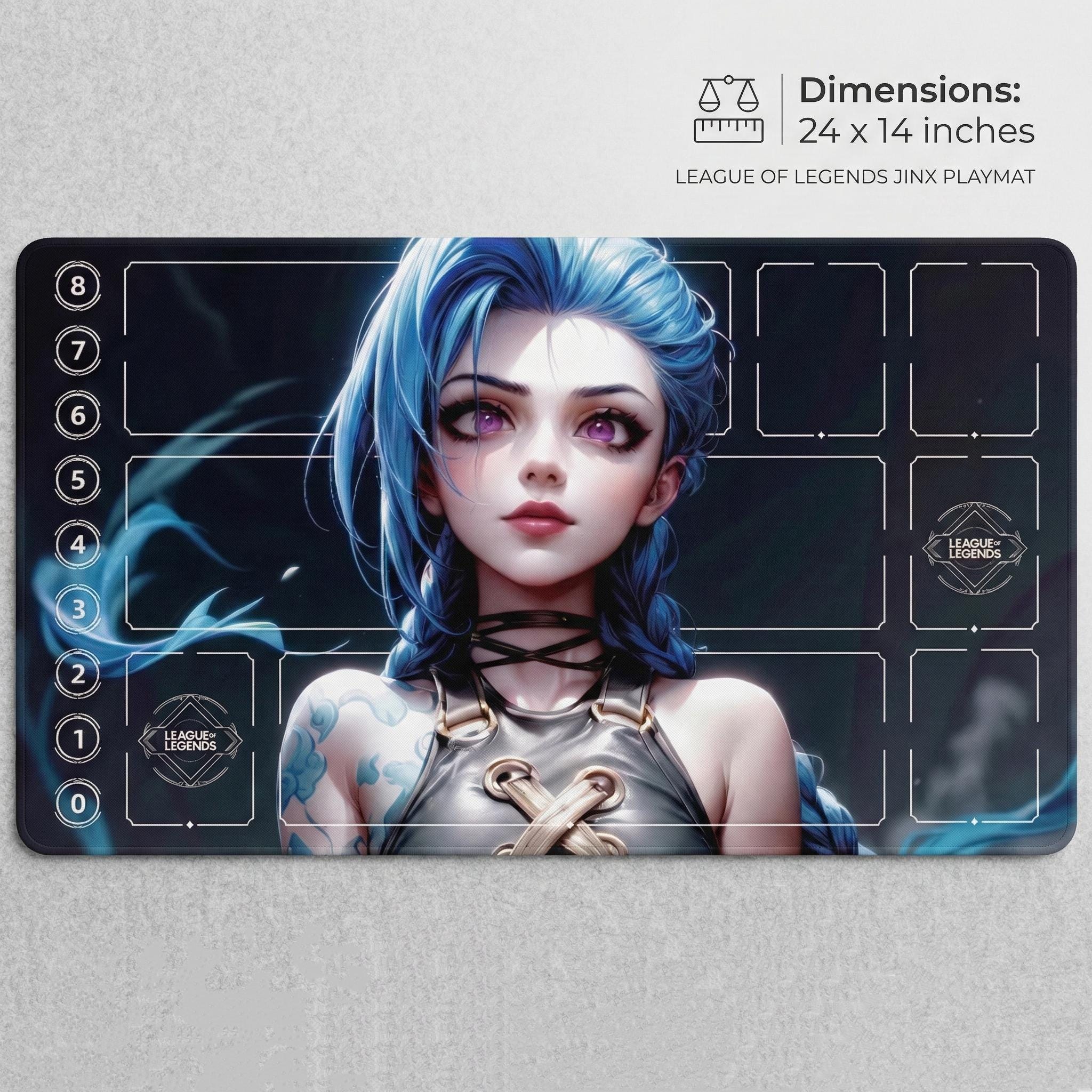 Jinx Riftbound Playmat