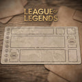 League of Legends Playmat – Riftbound Battlefield TCG Gaming Mat 24x14"