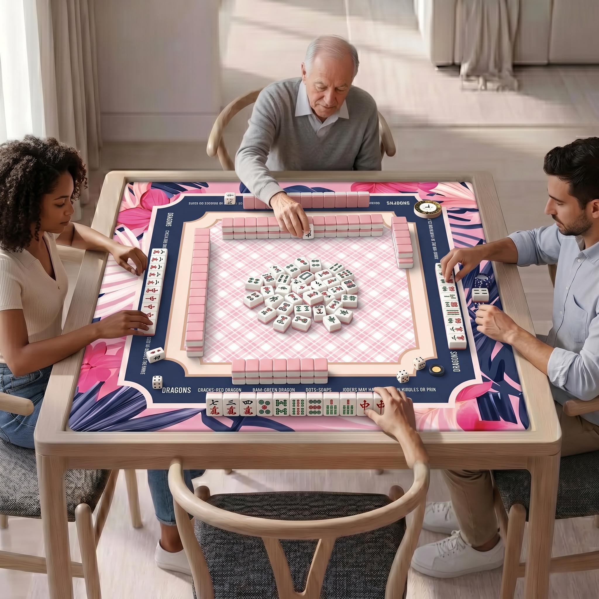 Petal & Palm Mahjong Mat