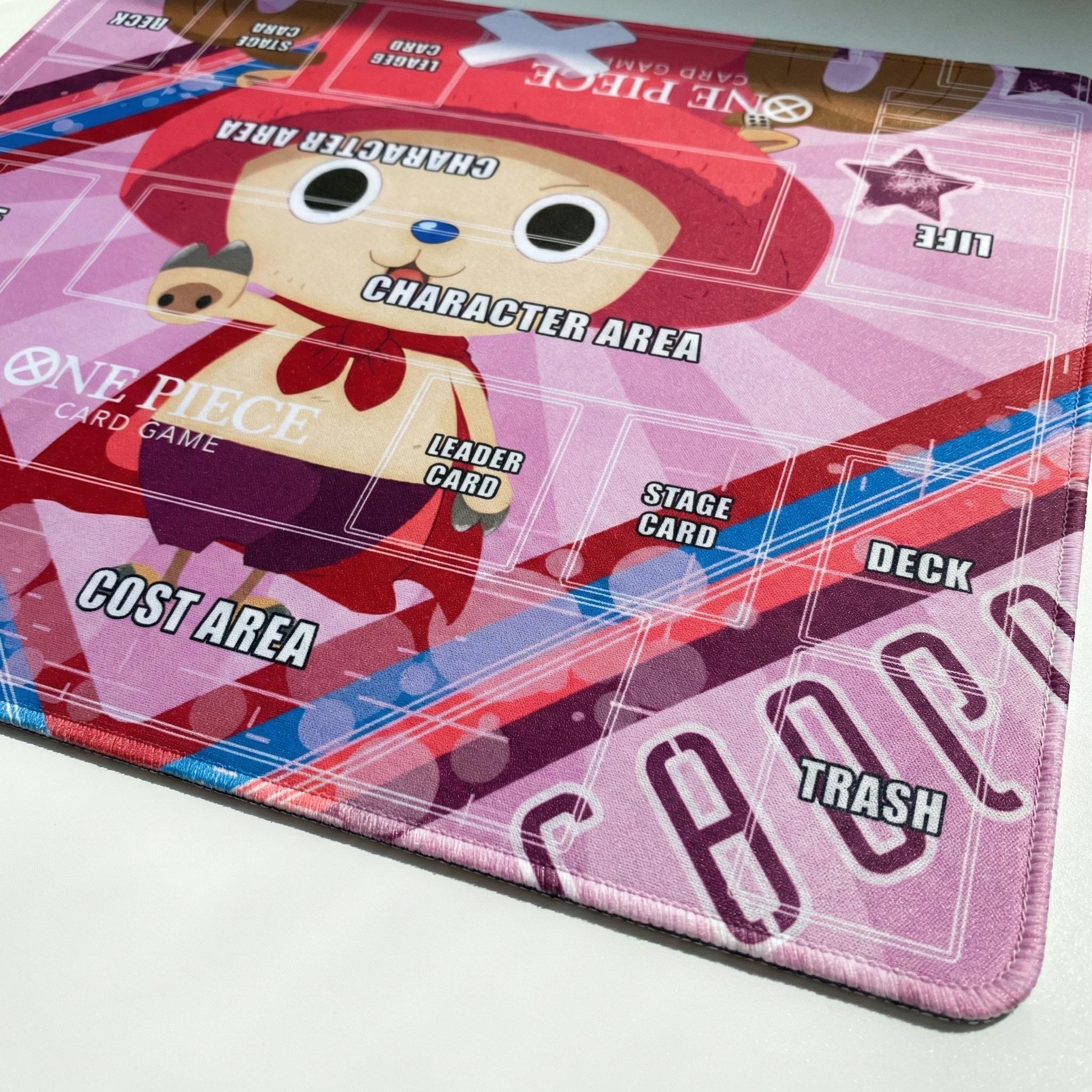 Tony Tony Chopper One Piece Two Player Playmat | 2 Player OPCG Battle Mat | Duo Layout Mat | 24 x 24"