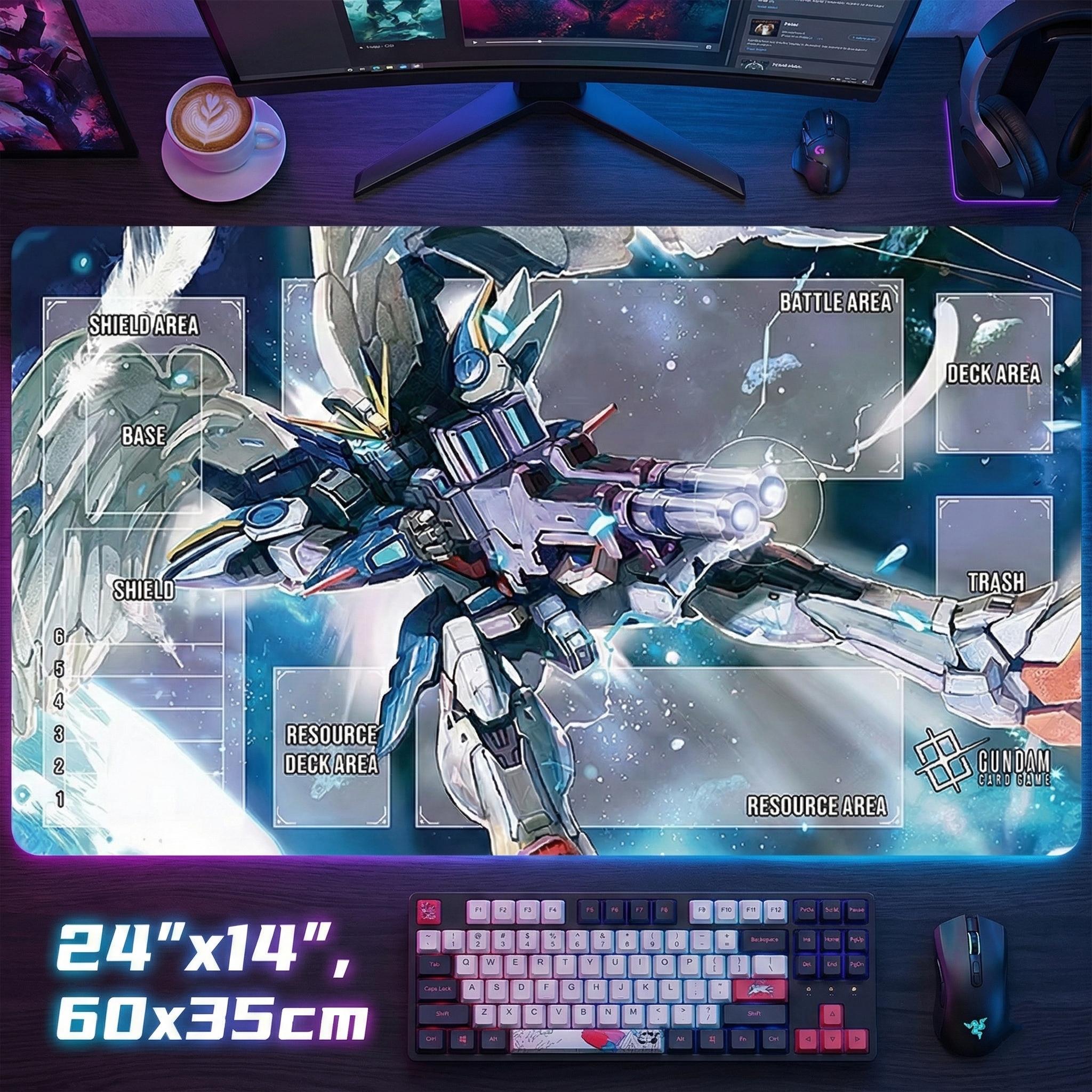 Wing Gundam Zero TCG Playmat