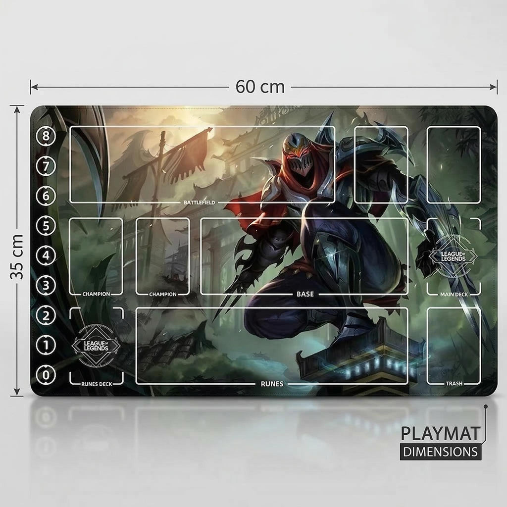 Zed Riftbound Playmat