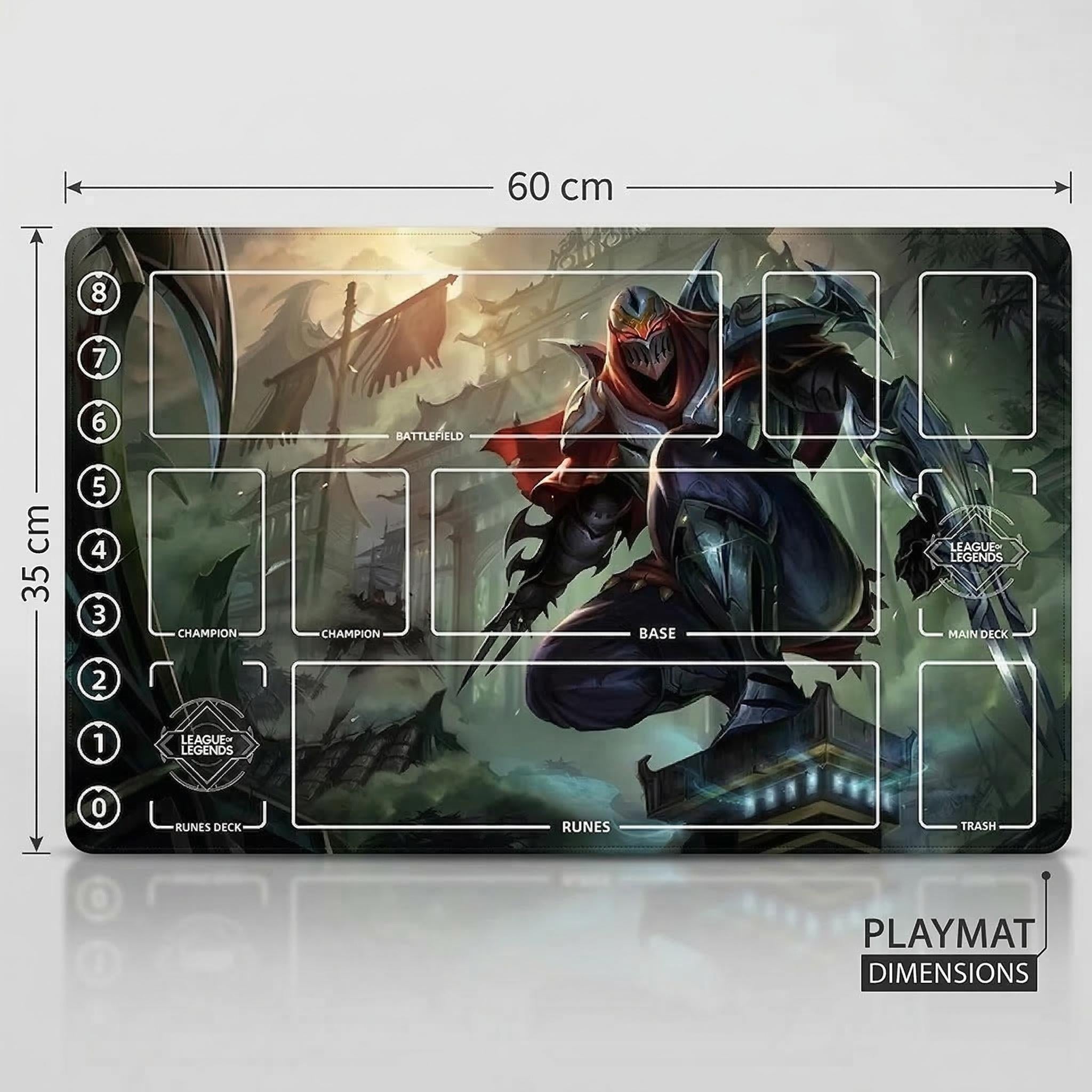Zed Riftbound Playmat