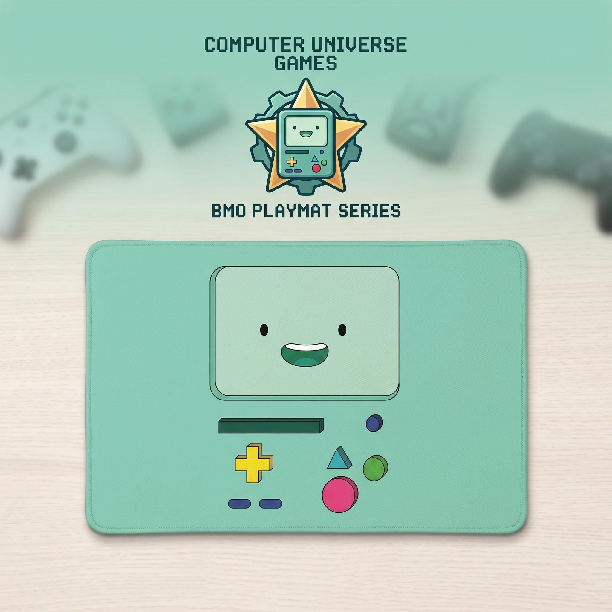 Adventure Time BMO Gaming Desk Mat | Available in Multiple Sizes
