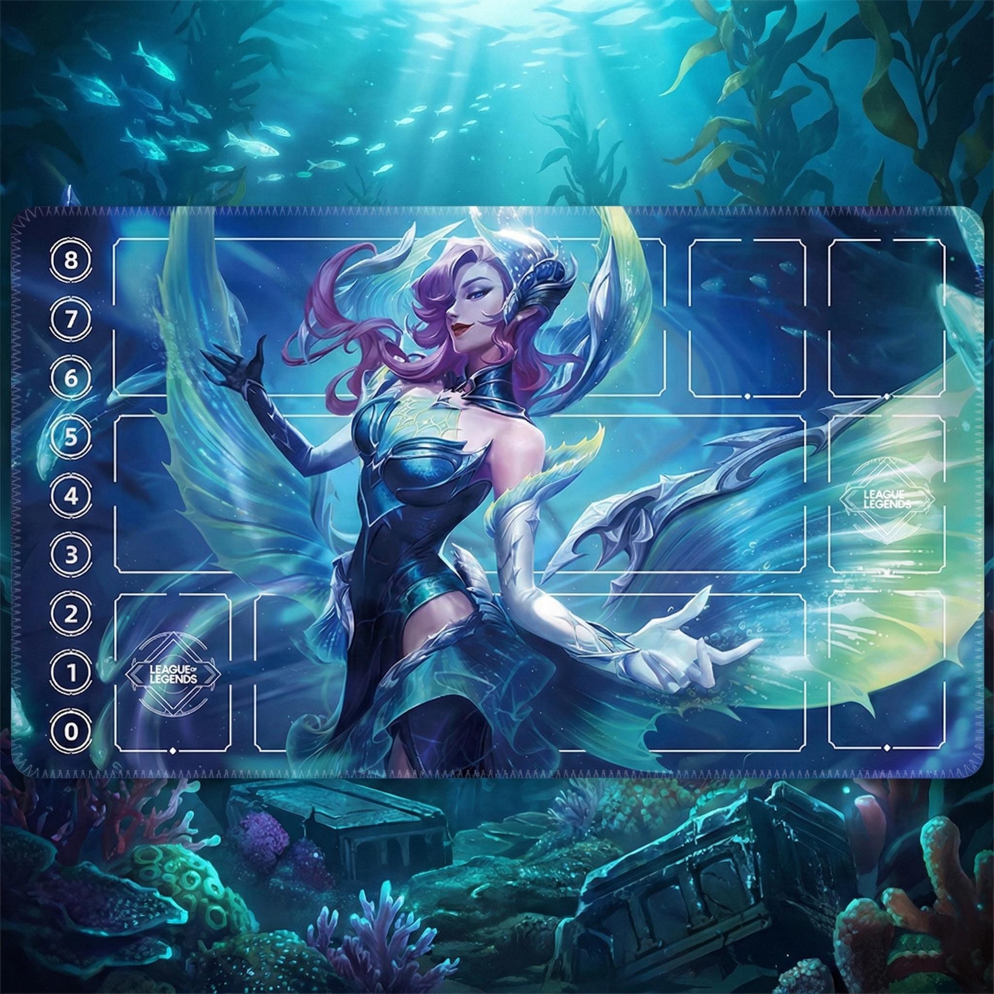 Morgana Lagoon Dragon Riftbound Playmat