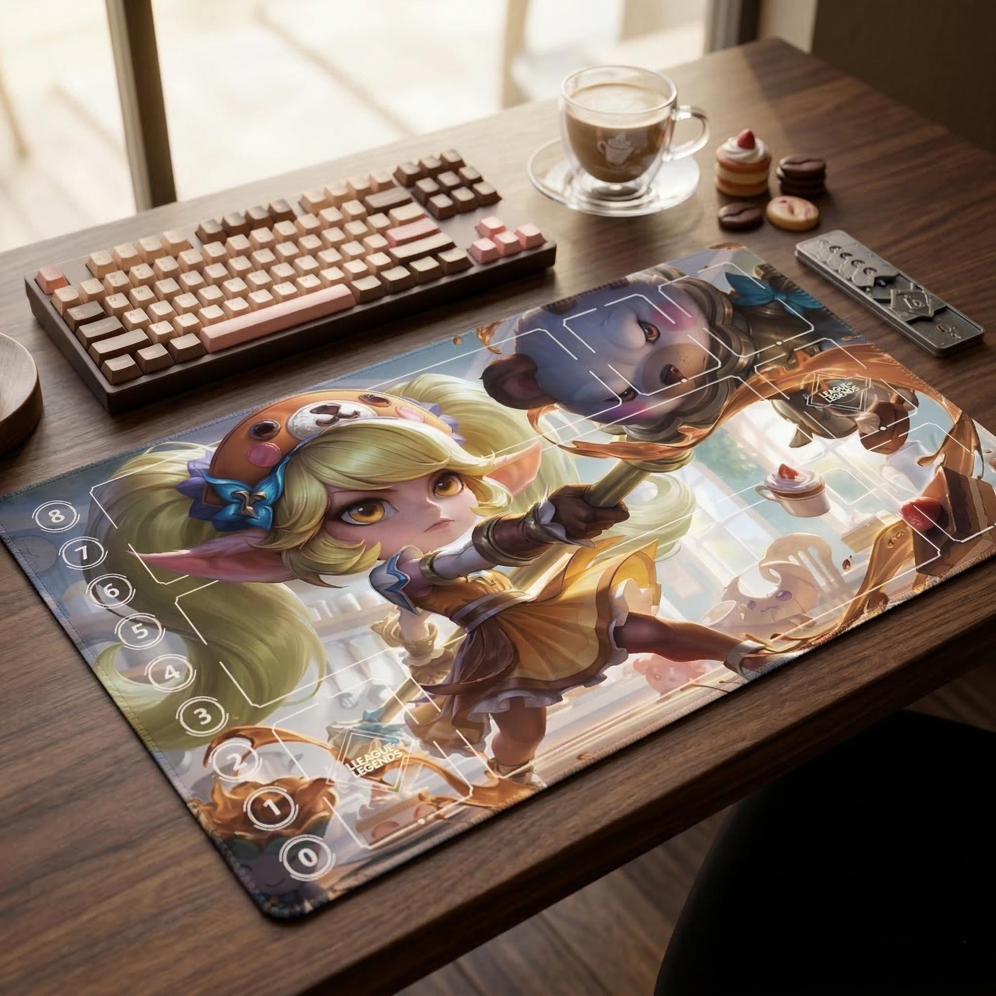 Poppy Riftbound Playmat