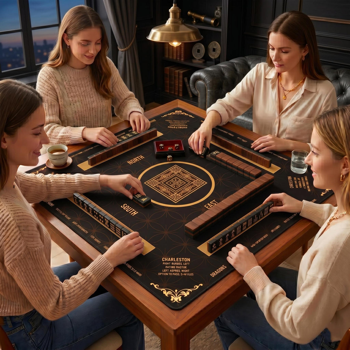 Professionelle Mahjong-Matte