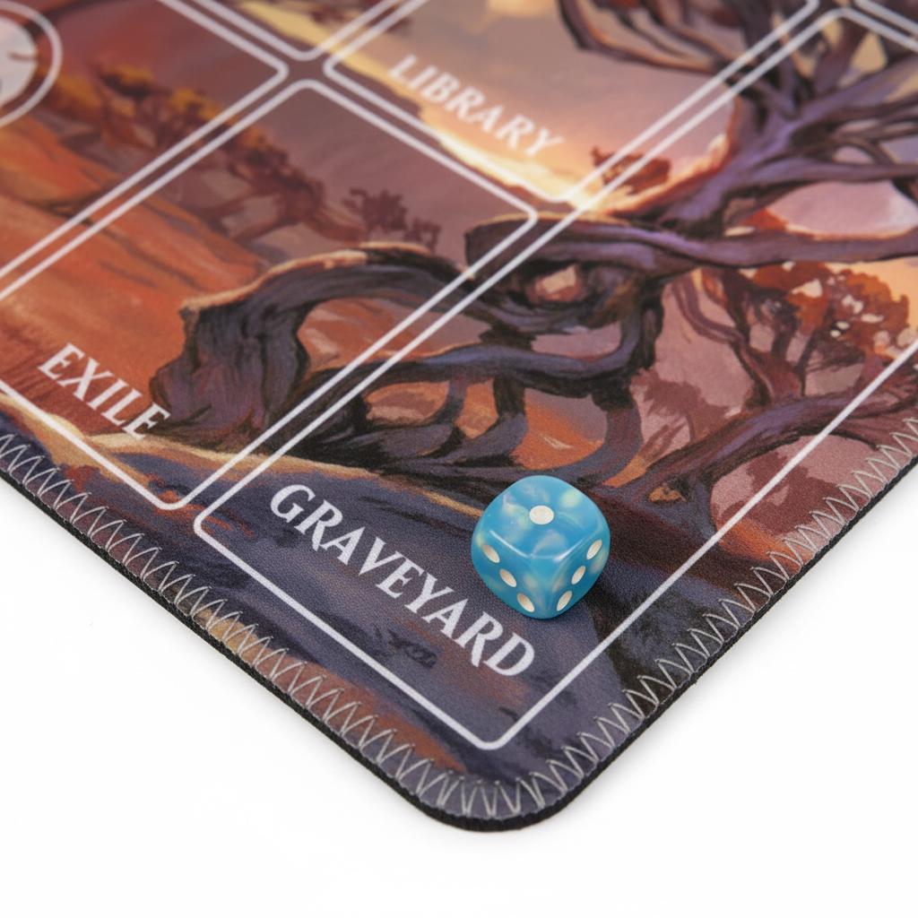 Lotusblüten-Savanne MTG-Spielmatte II