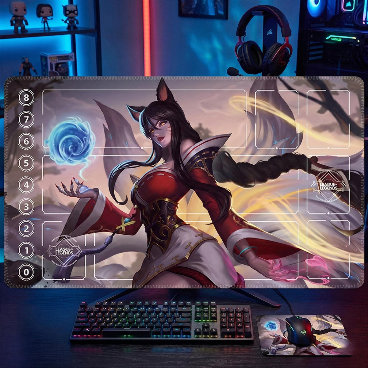 Ahri Riftbound Playmat II