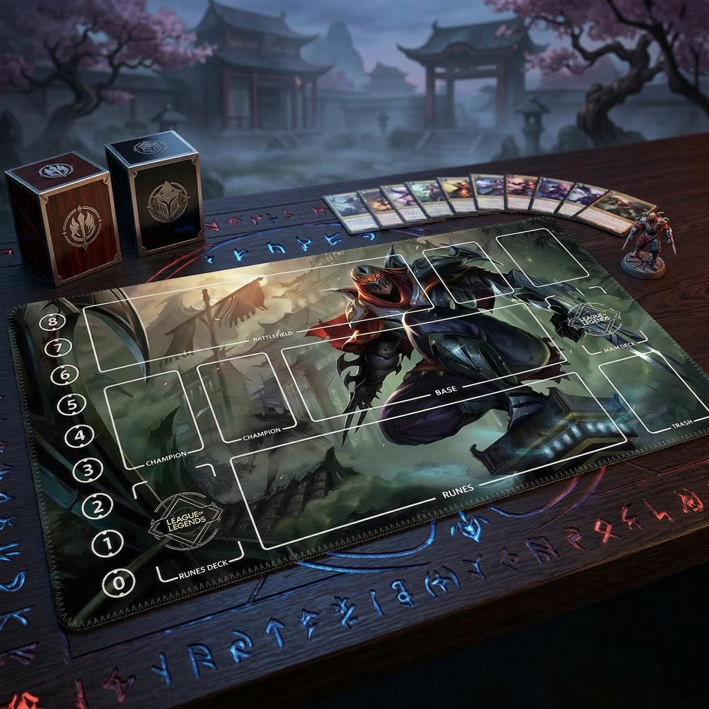 Zed Riftbound Playmat