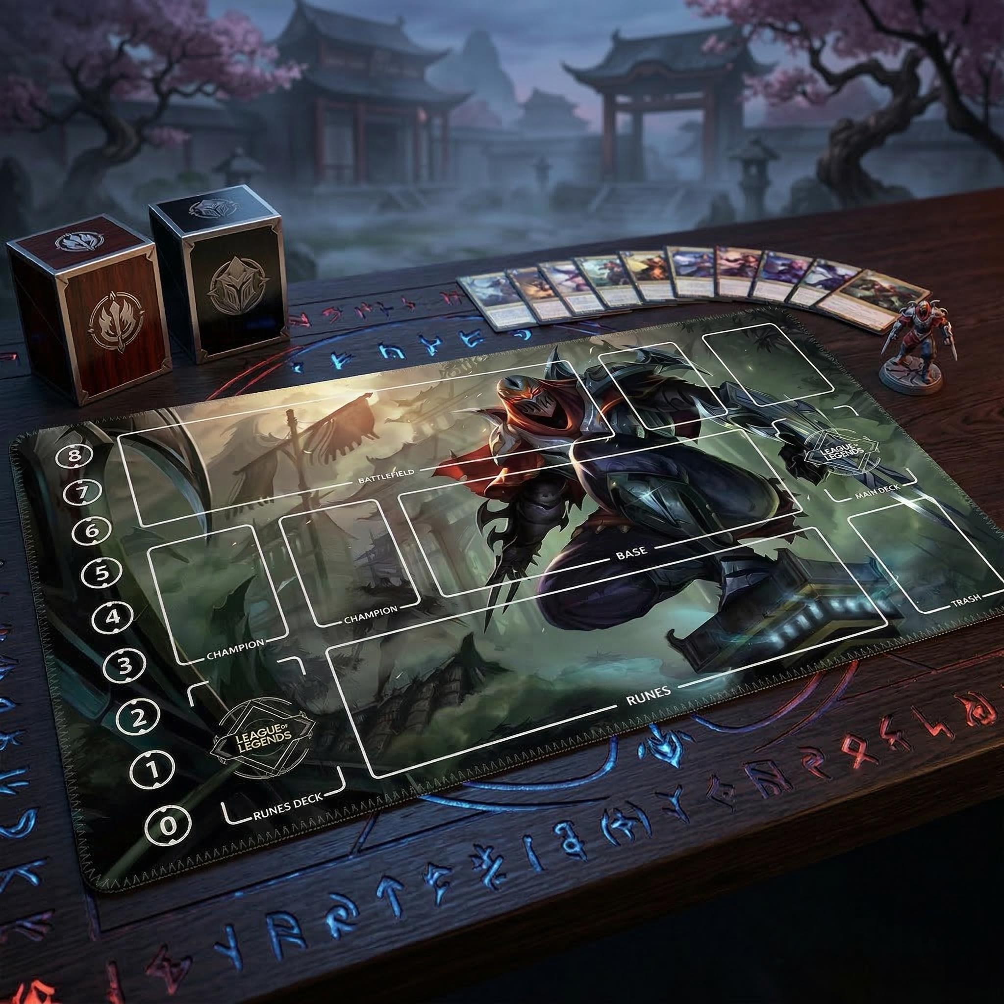 Zed Riftbound Playmat