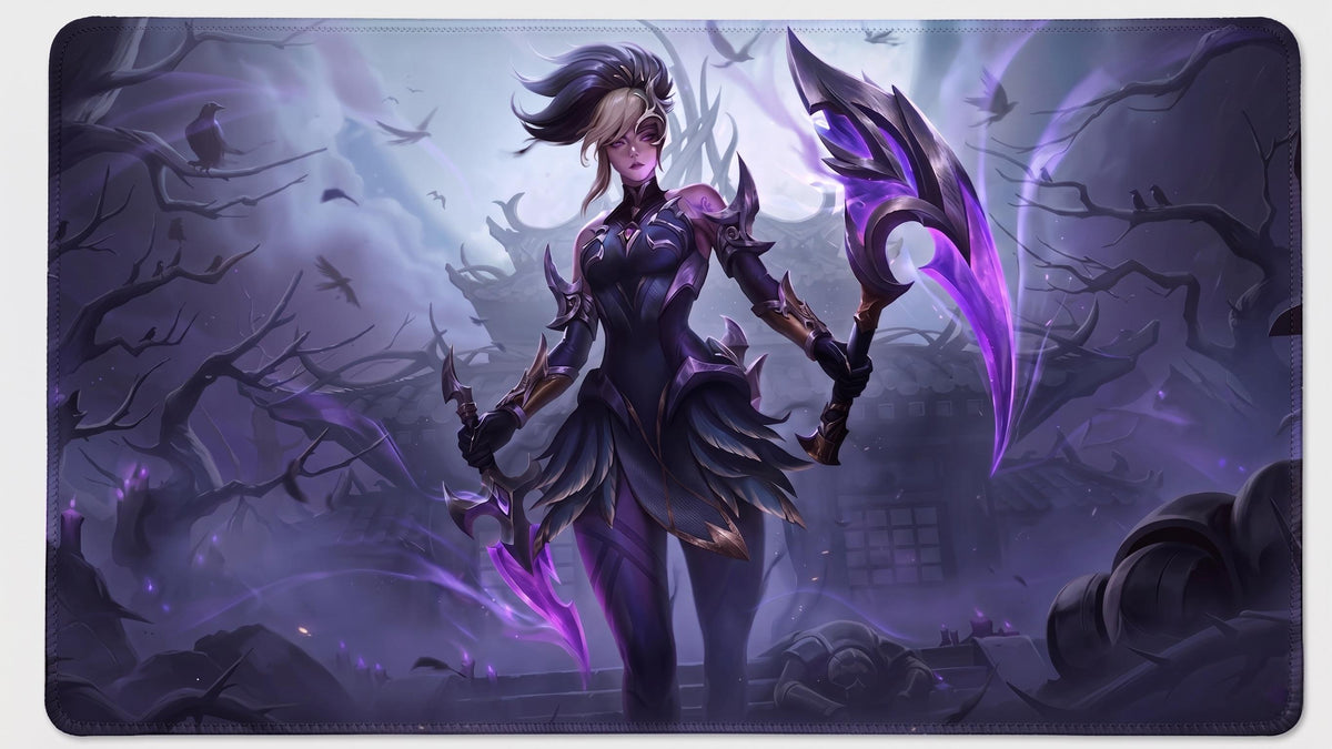 Akali-Zirkel Riftbound-Spielmatte