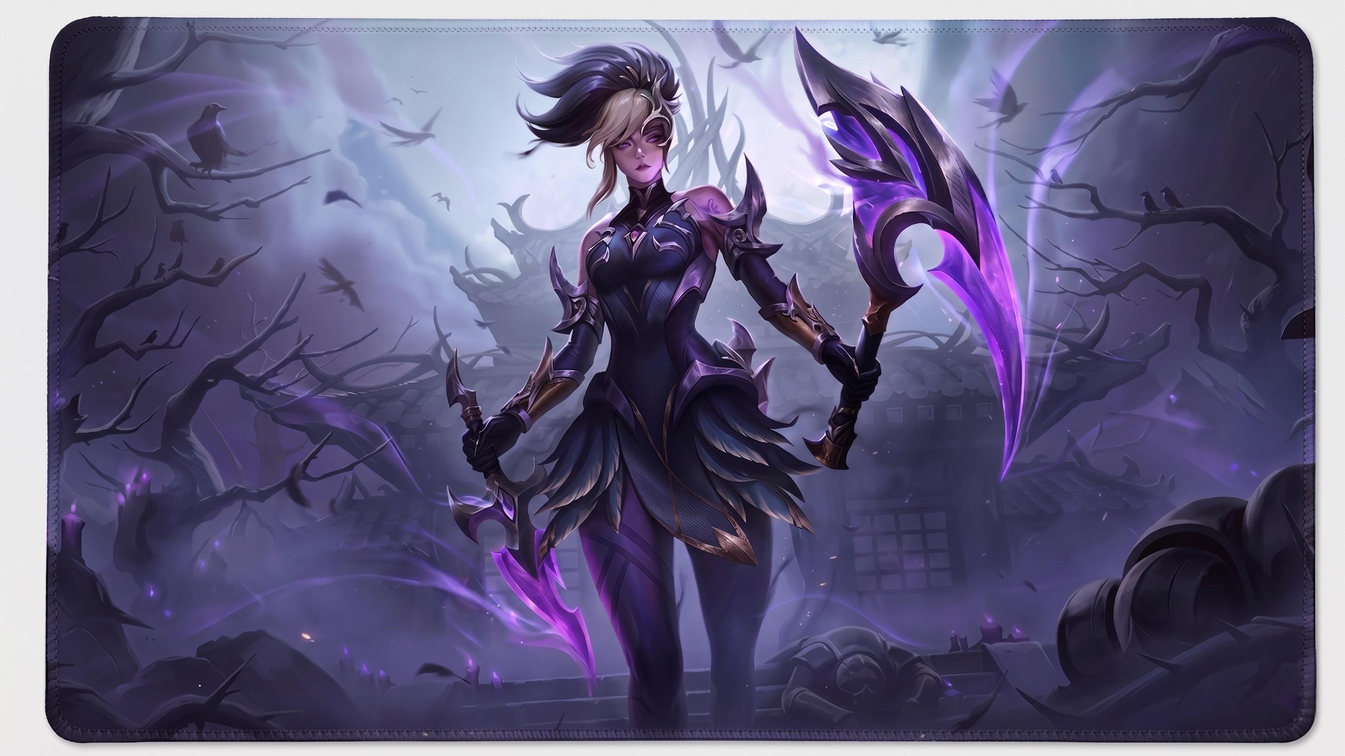 Akali Coven Riftbound Playmat