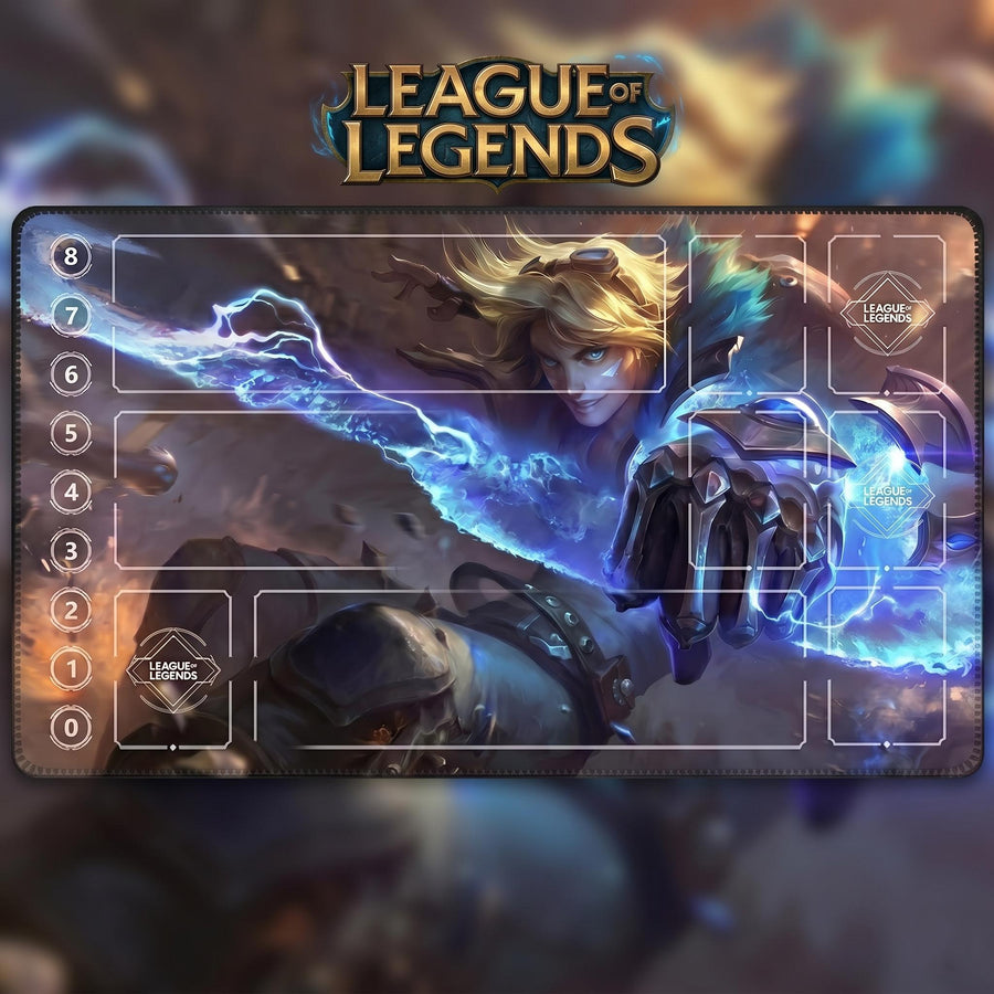 Ezreal Riftbound Playmat II