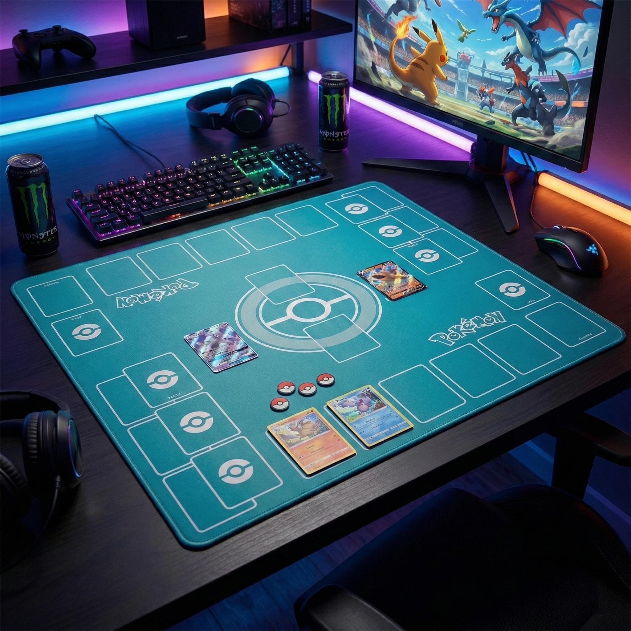 Duo Pokemon Playmat