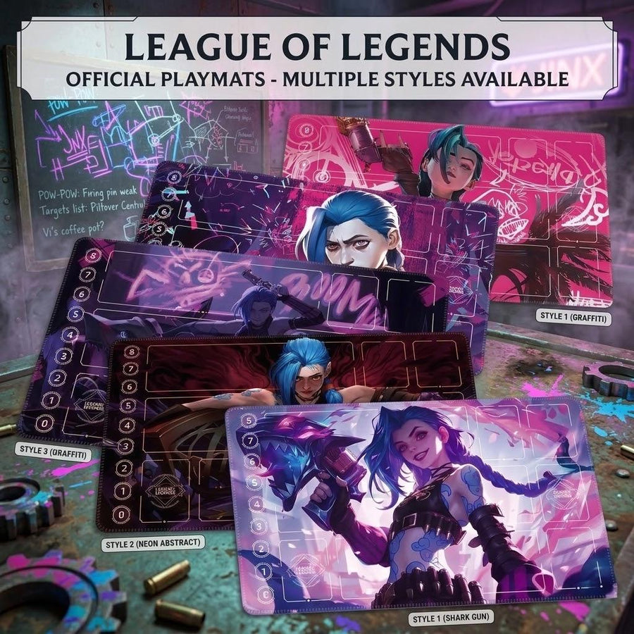 Jinx Arcana Riftbound Playmat IV