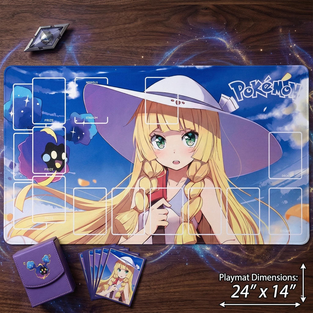 Lillie Pokemon Playmat