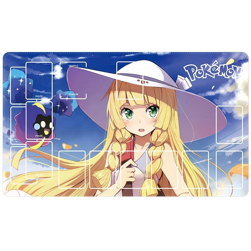 Pokemon Playmat | PTCG Card Game Mat | 24x14" inches