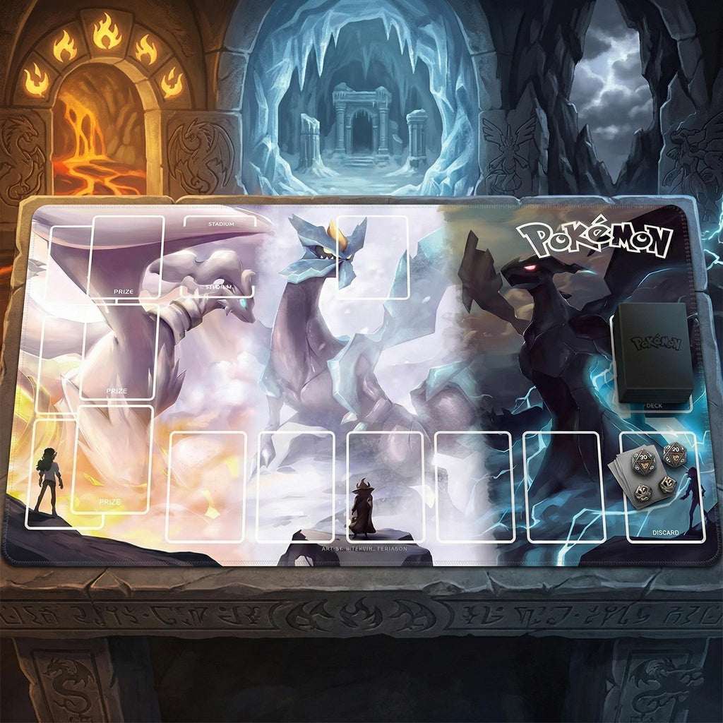 Pokemon Playmat | PTCG Card Game Mat | 24x14" inches