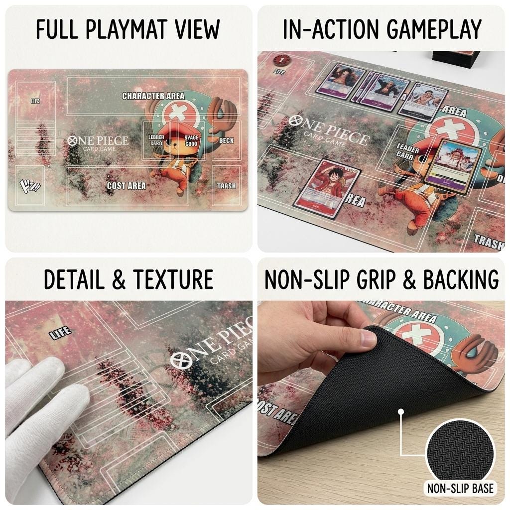 Tony Tony Chopper Winter Cherry Blossom Playmat