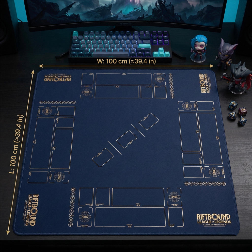 2v2 Four Player Riftbound LOL Playmat
