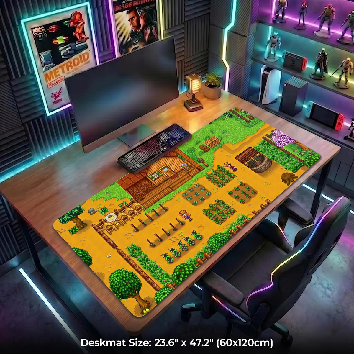 Stardew Valley Gaming Desk Mat