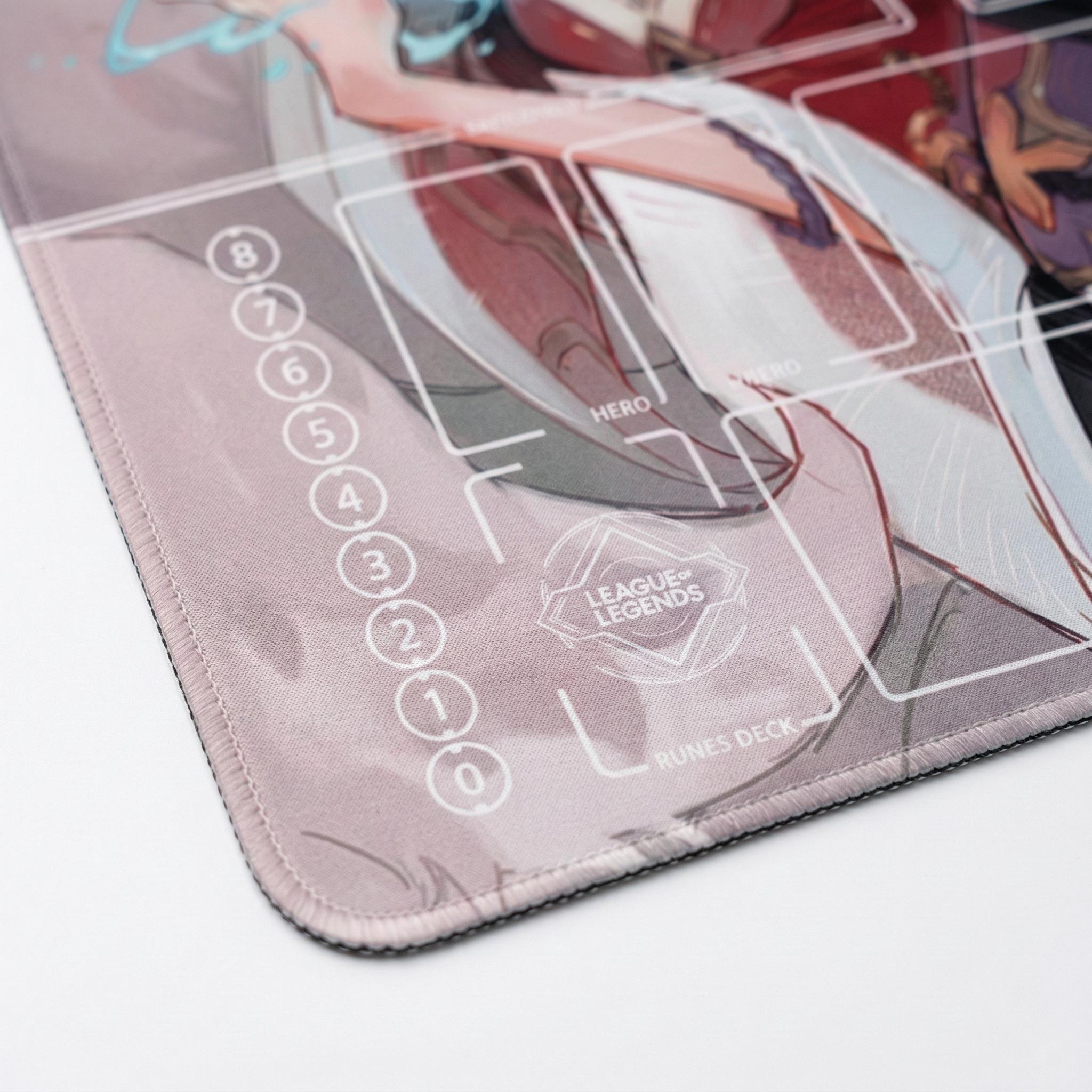 Ahri Riftbound Playmat Two Players