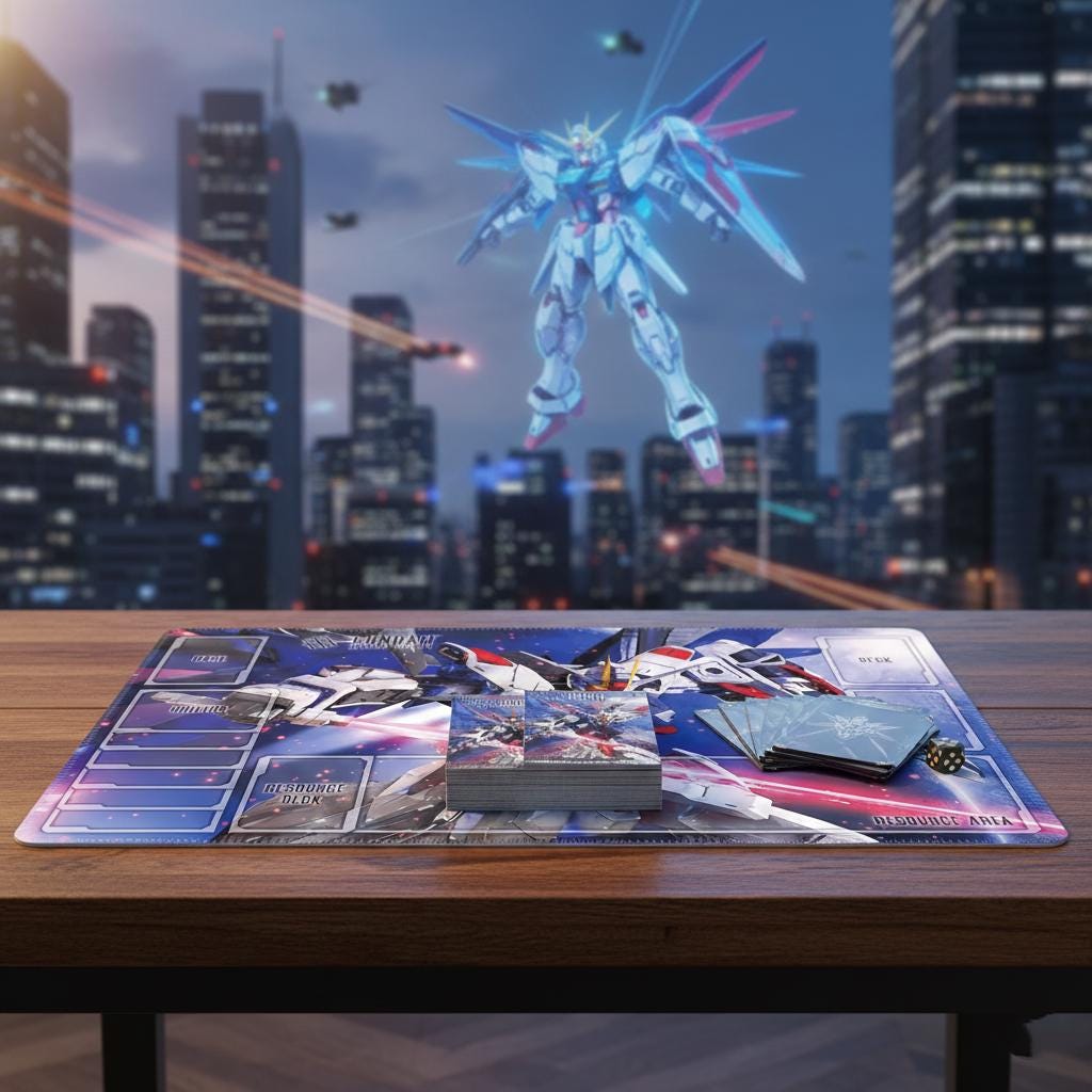 Strike Freedom Gundam Playmat