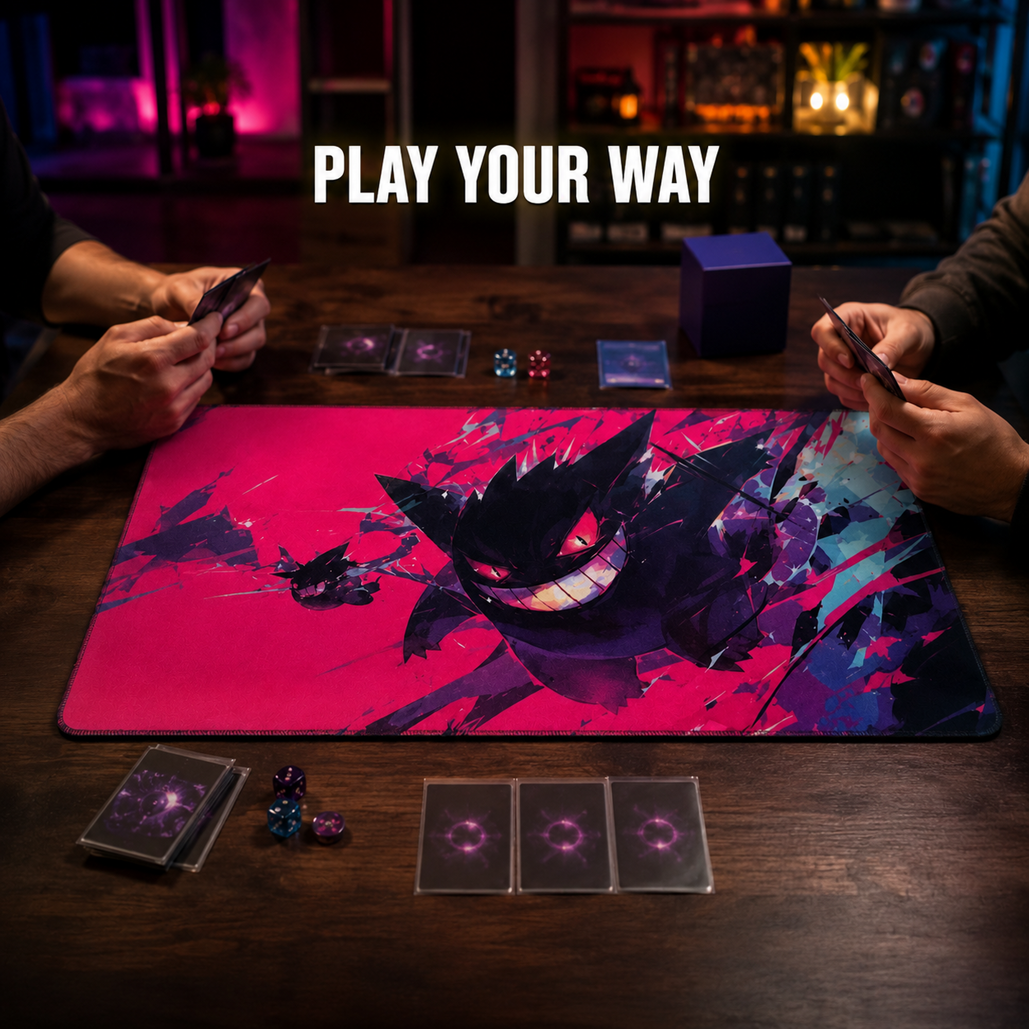 Gengar Pokemon Desk Mat
