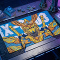 Gundam RX-0 Unicorn 03 Phenex TCG Playmat, 24x14" Mobile Suit Desk Mat, Non-Slip Rubber, Pro Card Pad, Sci-Fi Robot Gamer Gift, Mouse Pad