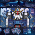 MSZ-006 Zeta Gundam TCG Playmat, 24x14" Mobile Suit Desk Mat, Pro Card Gaming Pad