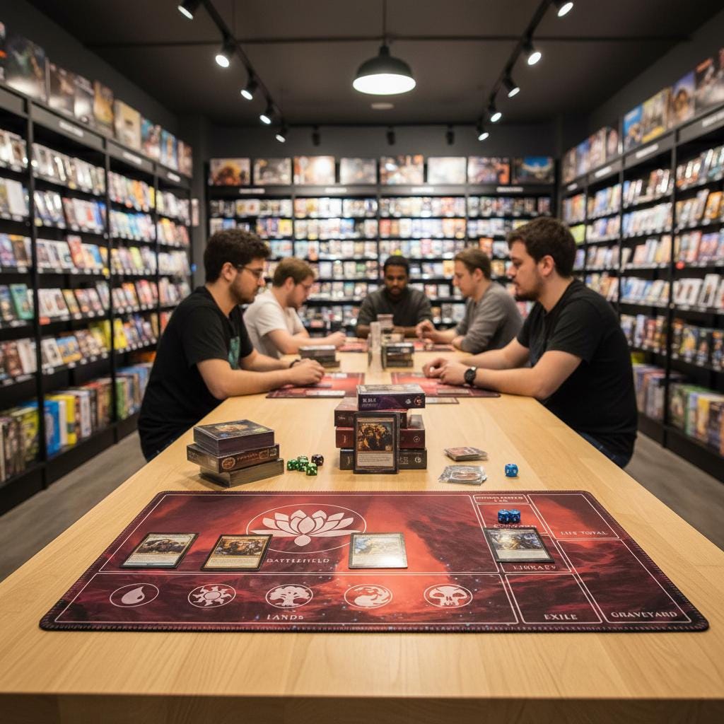 MTG EDH Zonen-Spielmatte