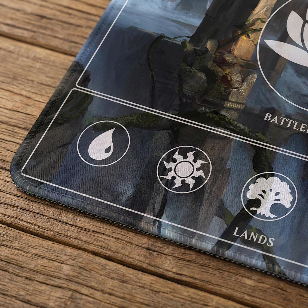 Lotus Fantasy Art MTG Commander Playmat