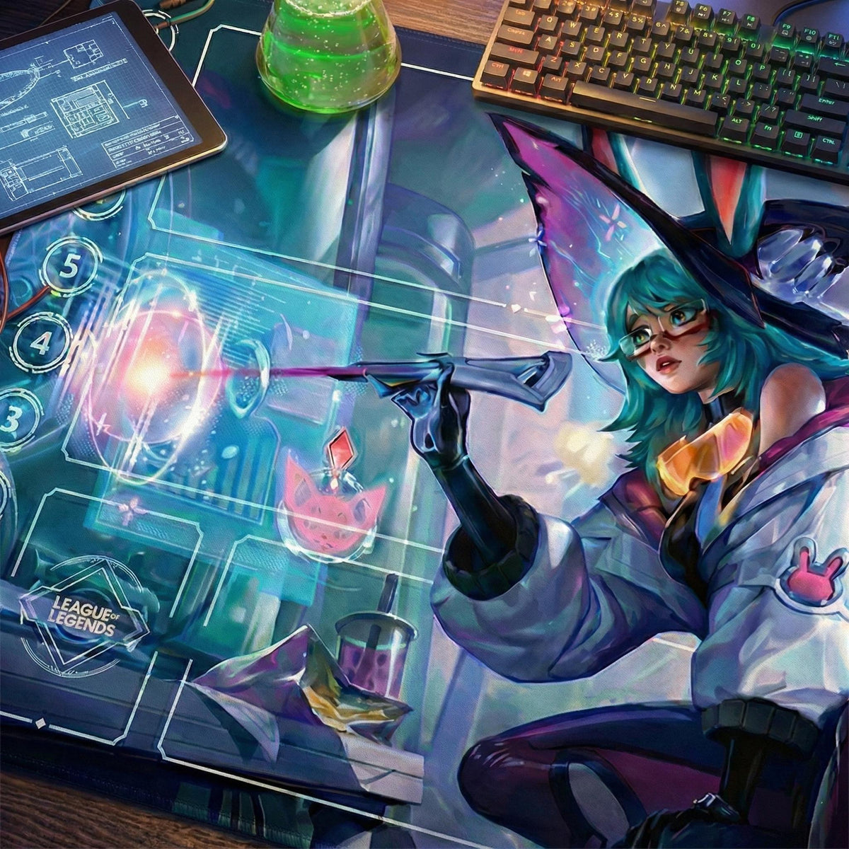 Aurora Arcana Riftbound Spielmatte