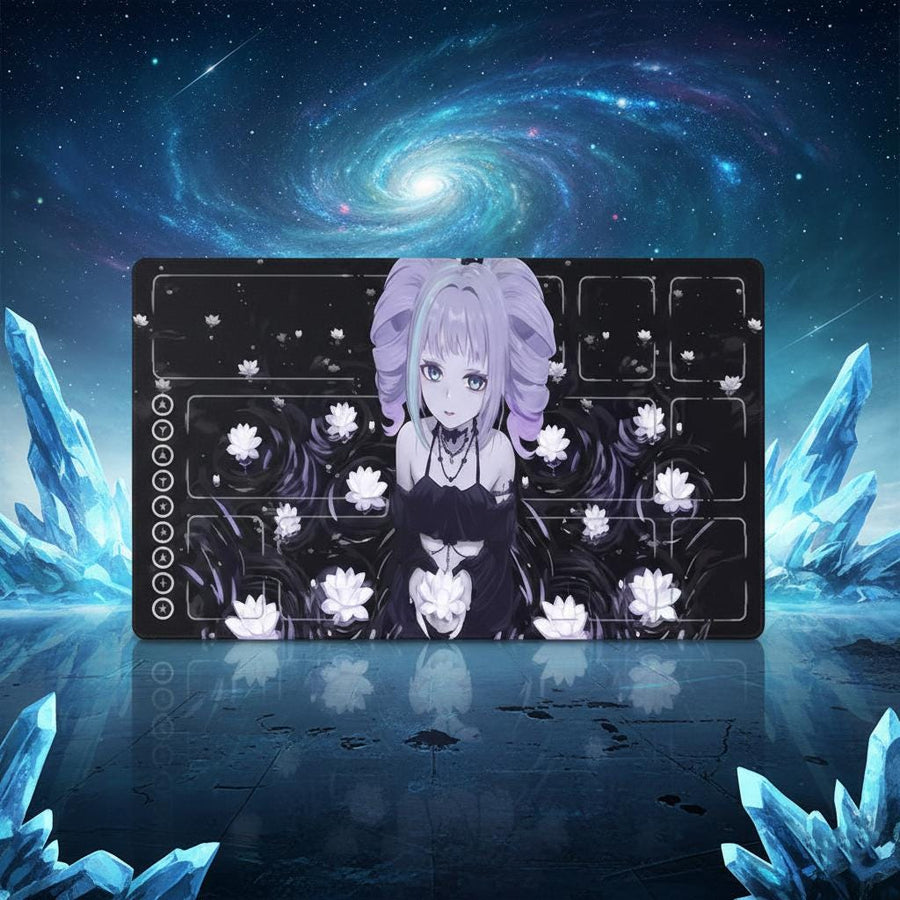 Gothic Lotus Girl MTG Commander Playmat