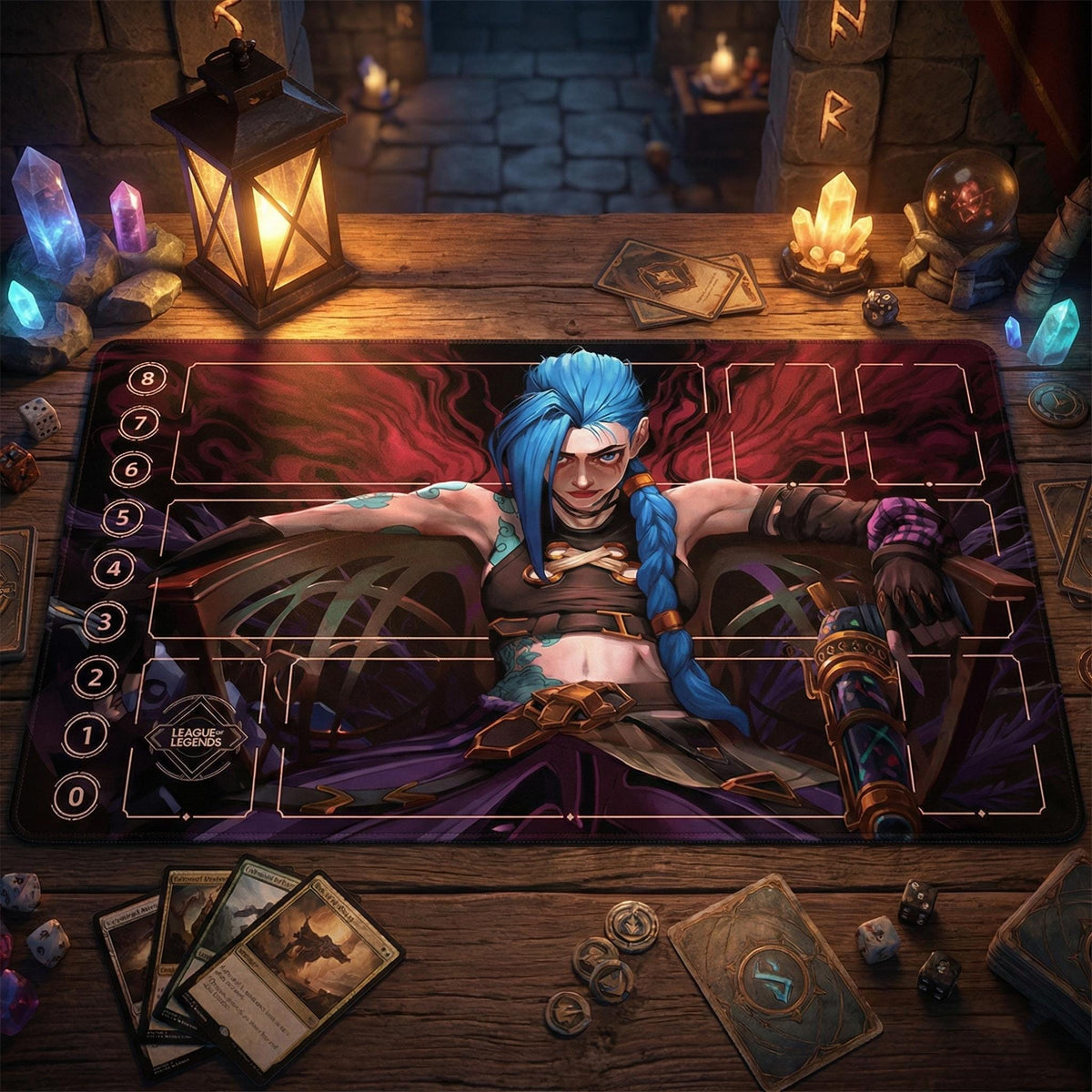 Jinx Riftbound Playmat II