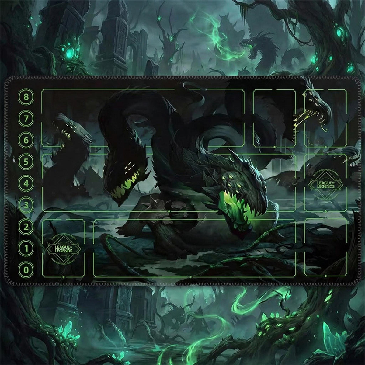 Baron Nashor Arcana Riftbound Spielmatte