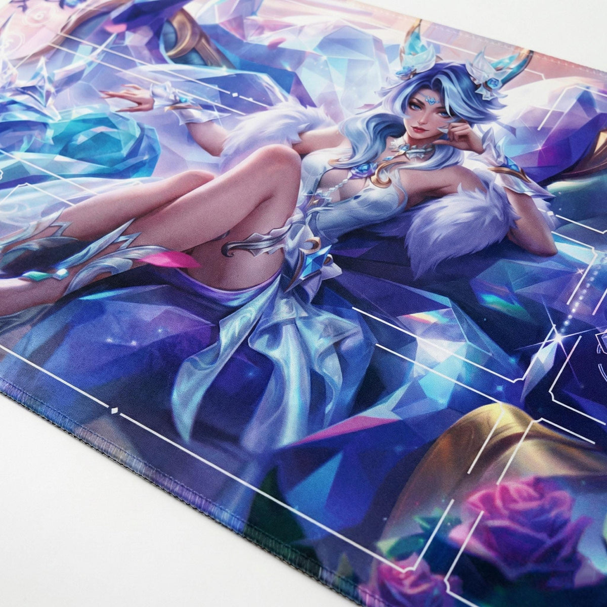 Janna Crystal Rose Riftbound Playmat