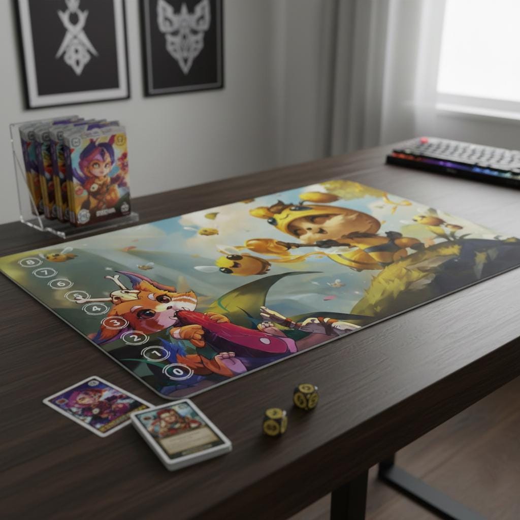 Teemo League of Legends Riftbound Playmat