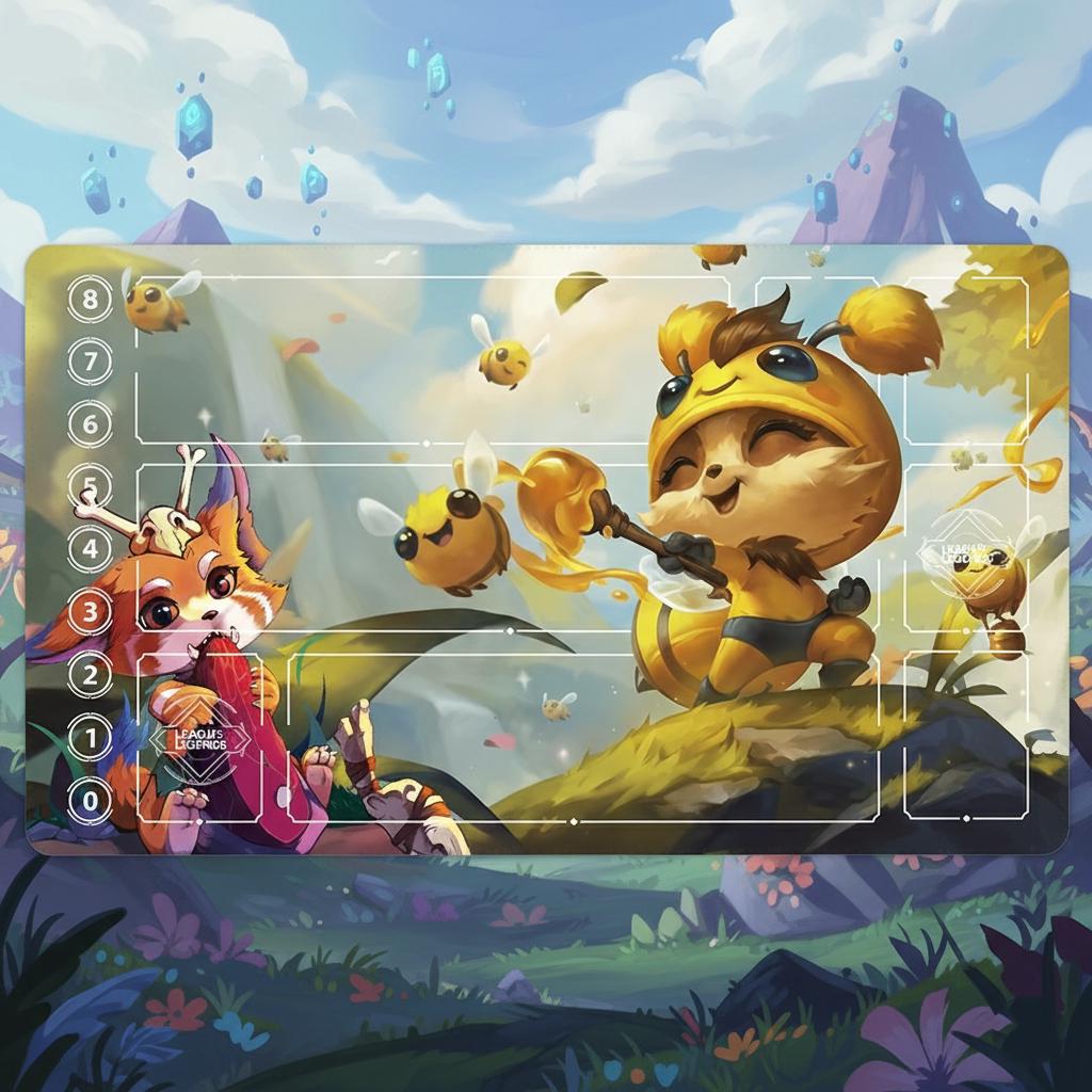 Teemo League of Legends Riftbound Playmat
