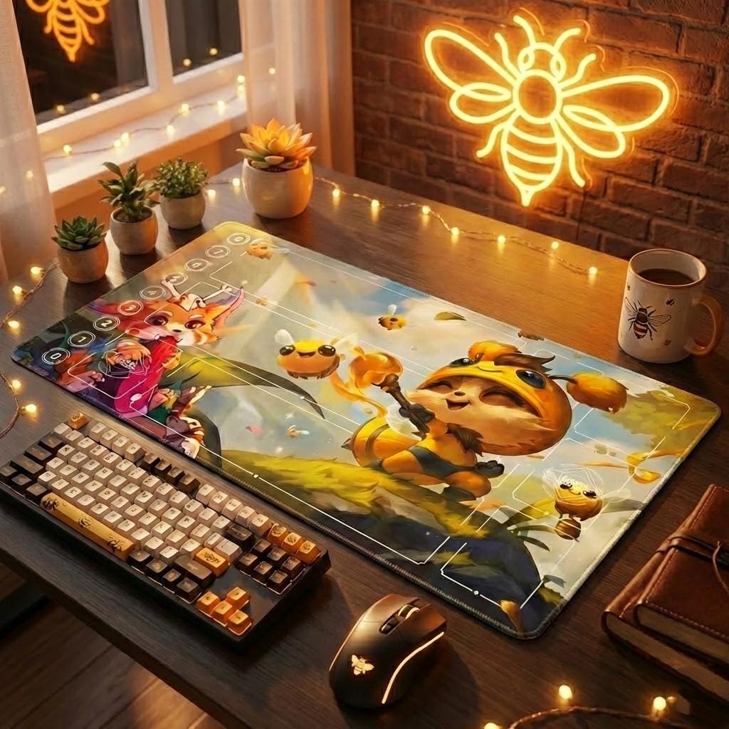 Teemo League of Legends Riftbound Playmat