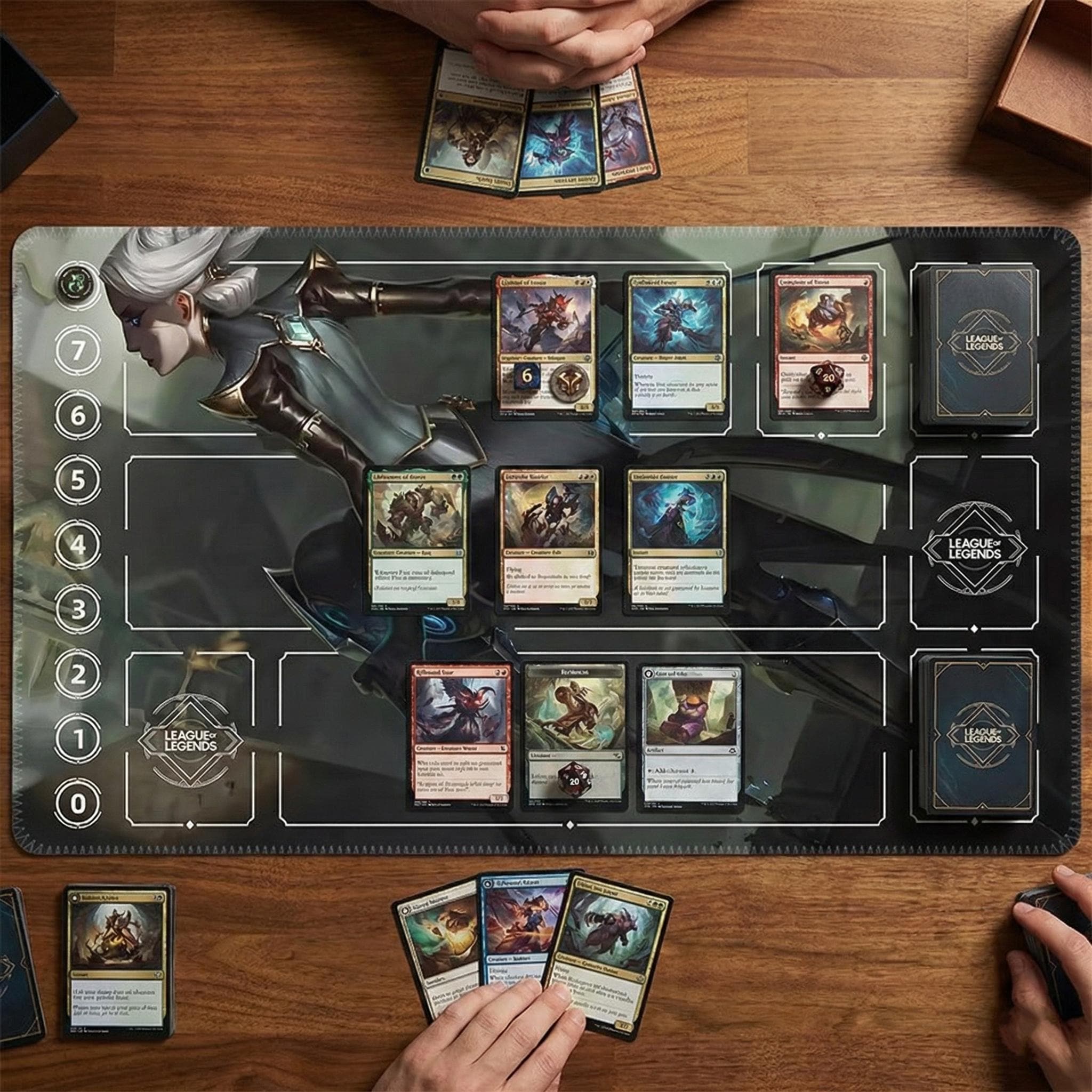 Camille League of Legends Riftbound Playmat