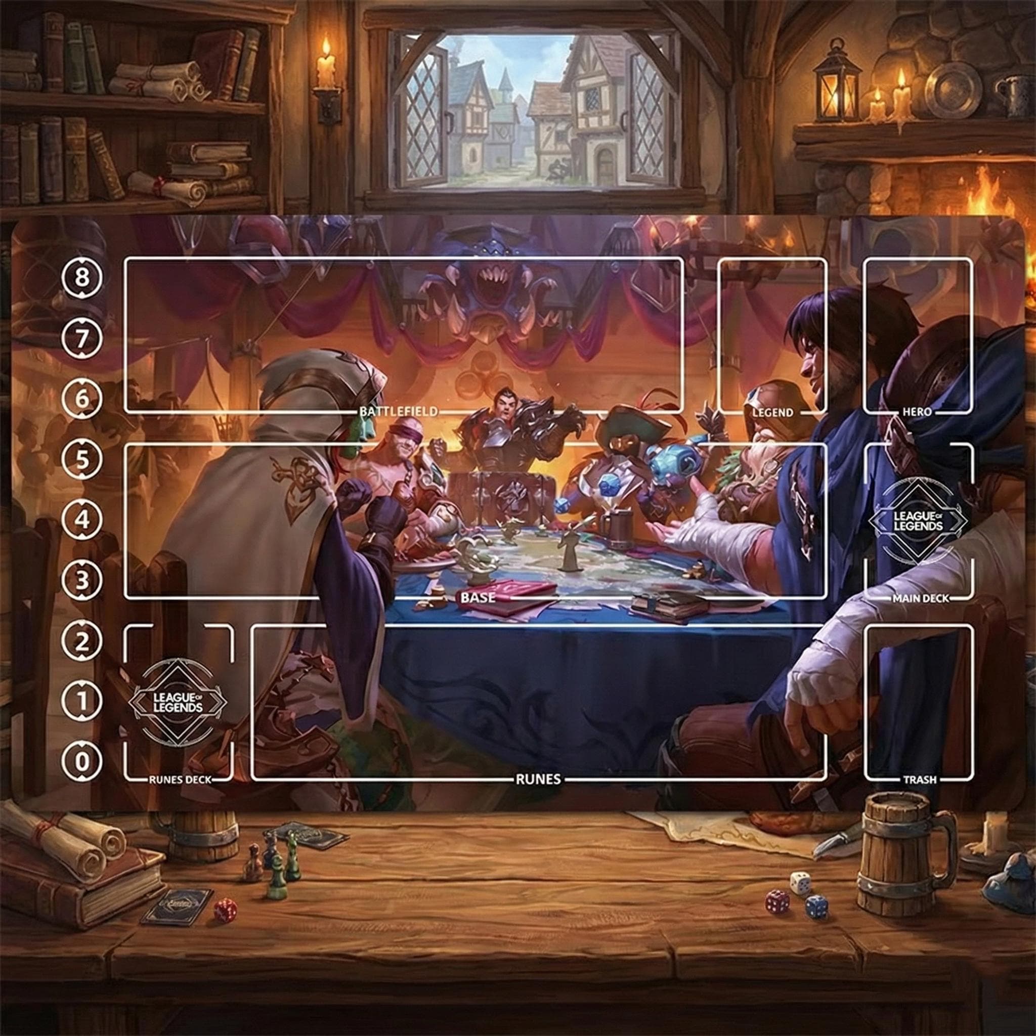 League of Legends TCG Playmat