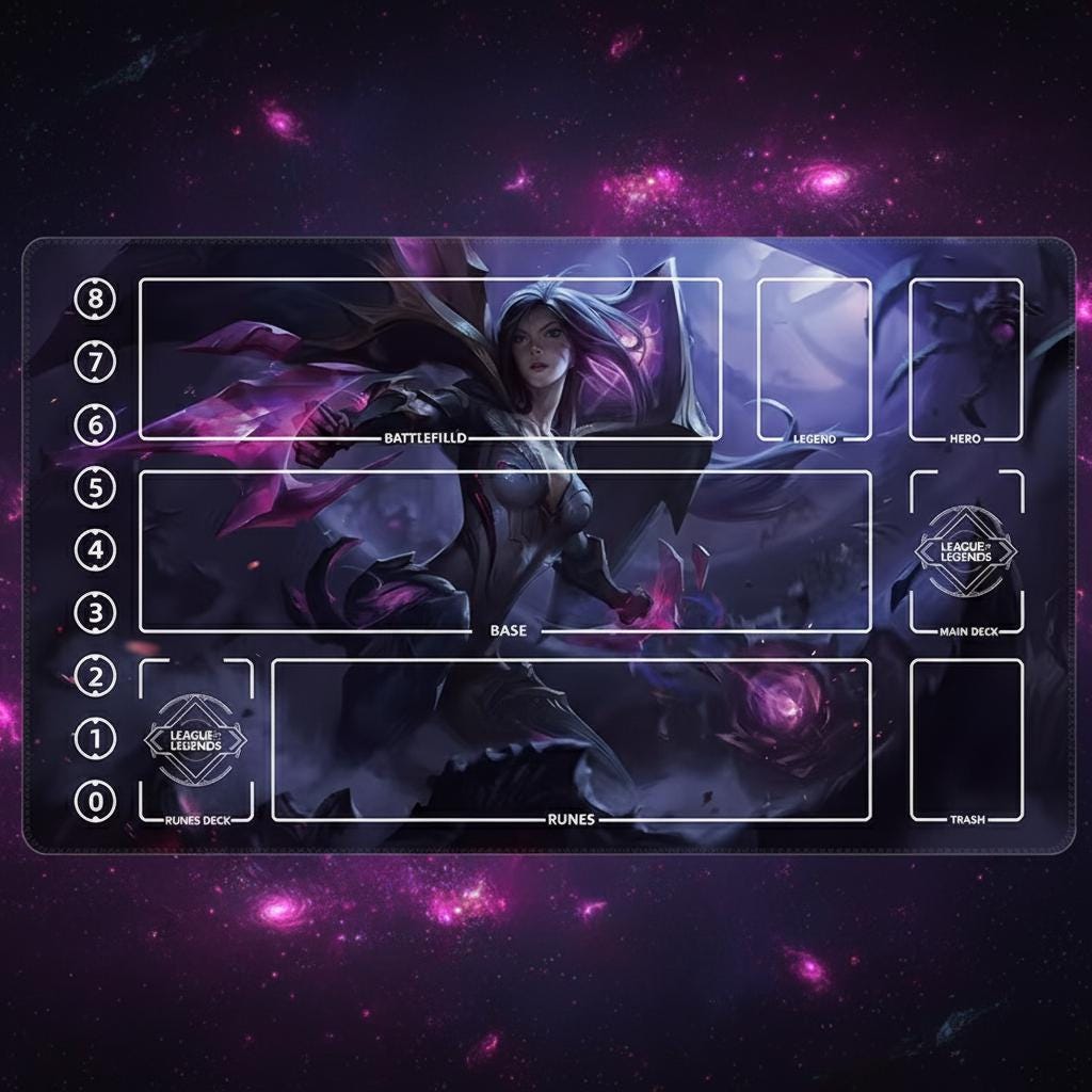 Kai'sa League of Legends Riftbound Playmat