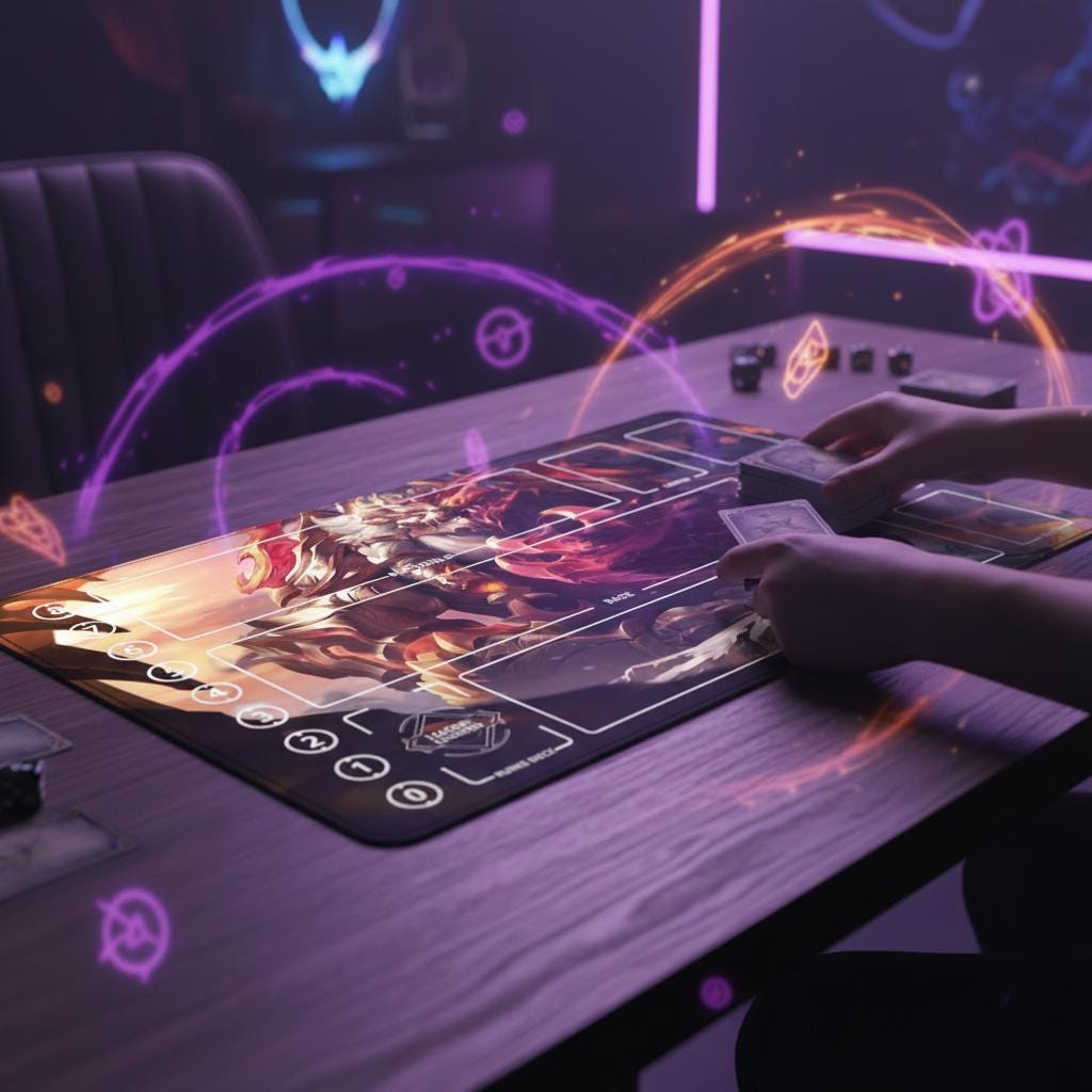 Volibear League of Legends Riftbound Playmat