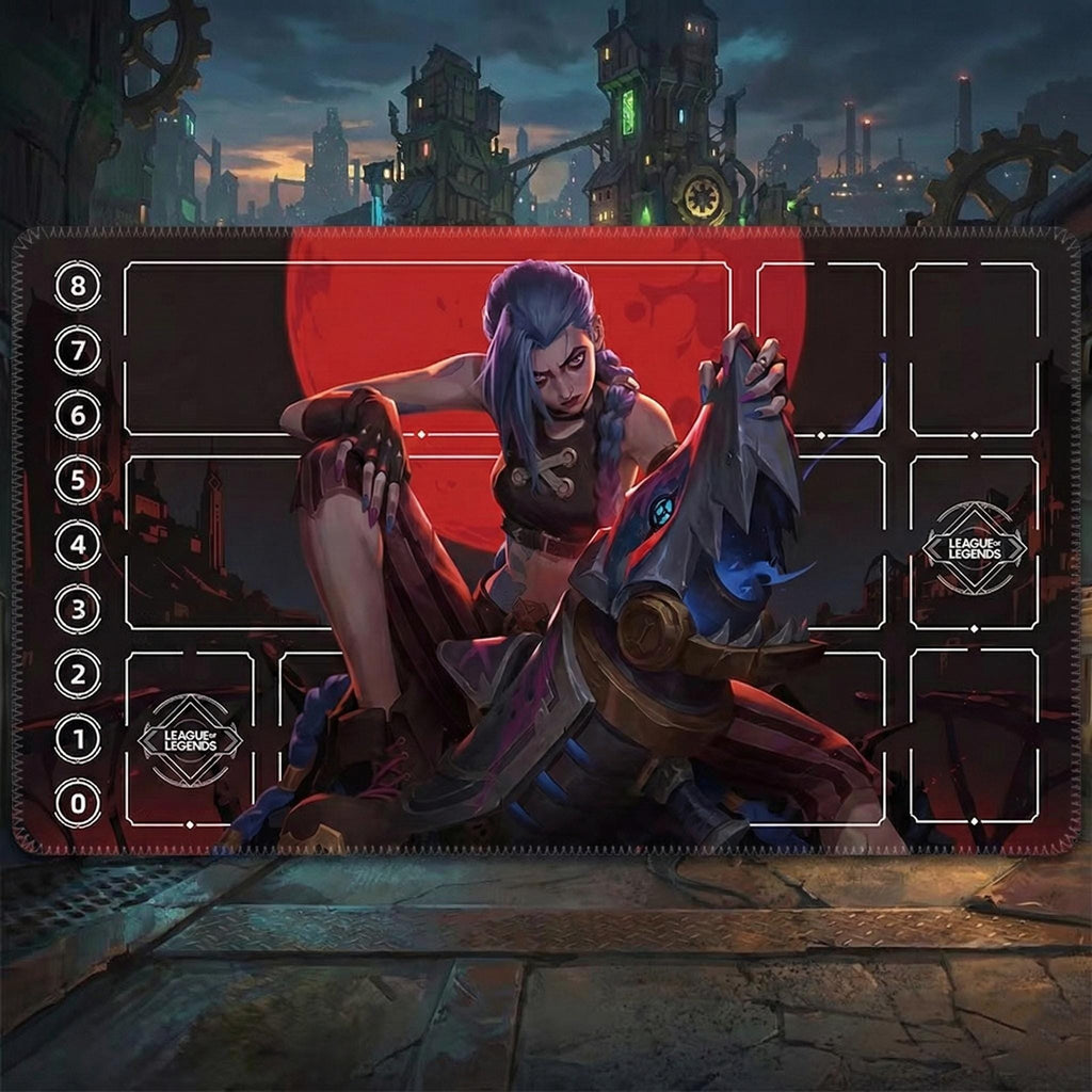 Jinx League of Legends Riftbound Playmat